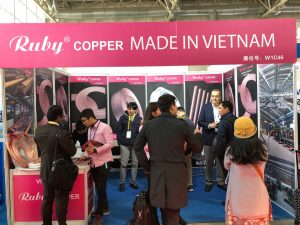 Toan Phat mo gian hang o trien lam China Refrigeration Expo 2018 tai Bac Kinh Trung Quoc.