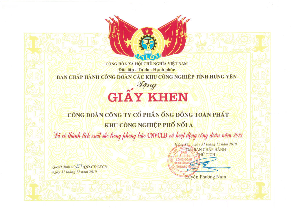 2023.06.10 Bằng khen các loại 10