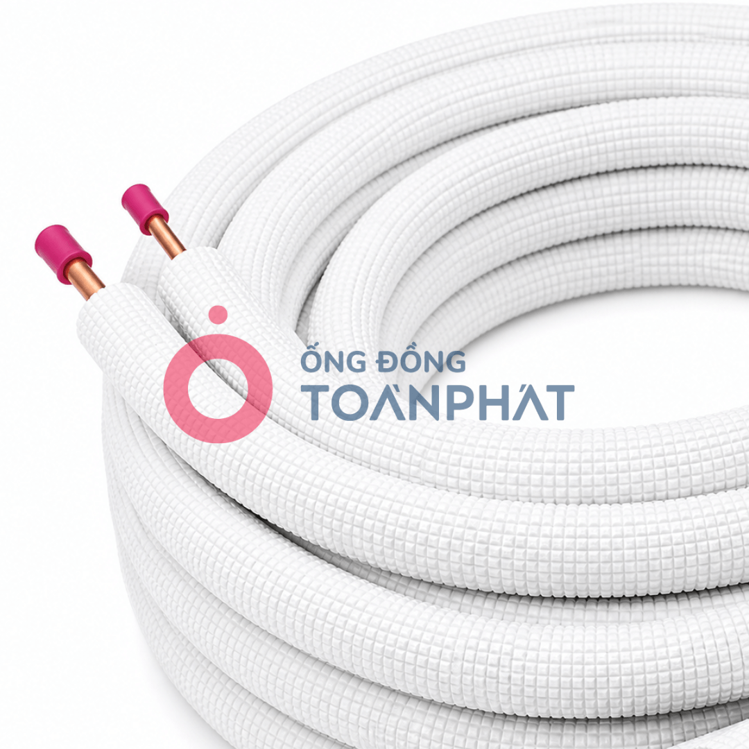 Ống đồng bọc bảo ôn ống đồng điều hòa toàn phát (1) Ống đồng bọc bảo ôn ống đồng điều hòa toàn phát (1)