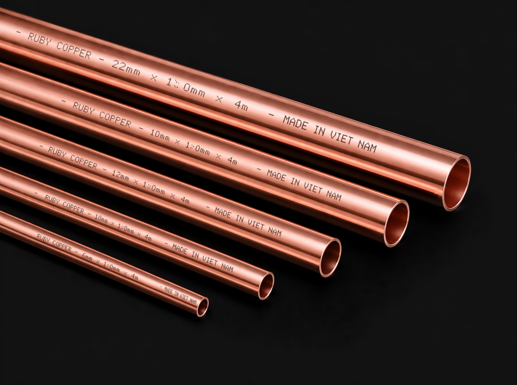 ong dong thang toan phat straight copper tube