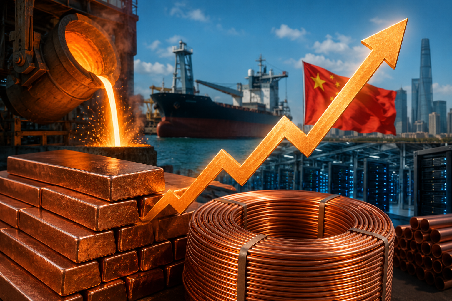 Giá đồng tăng kỷ lục Giá đồng ghi nhận mức tăng kỷ lục